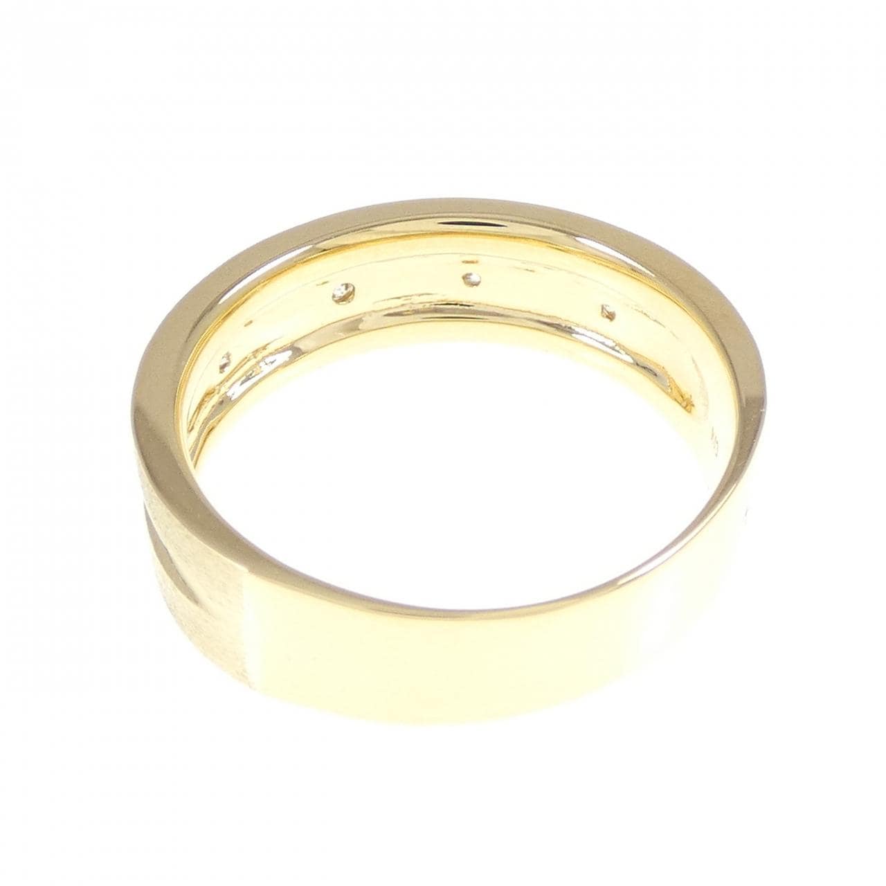 K18YG ダイヤモンド リング 0.10CT