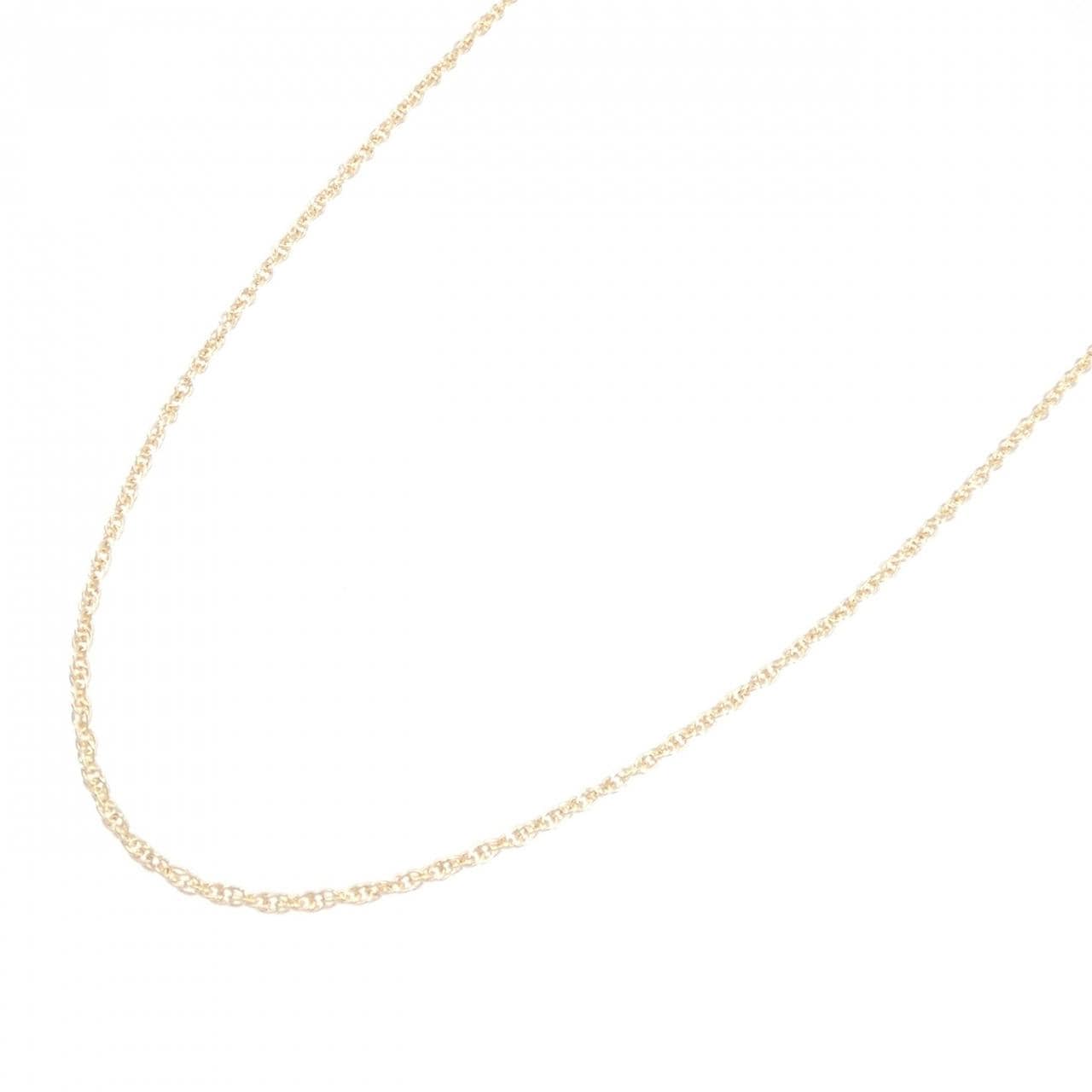 K18YG chain necklace