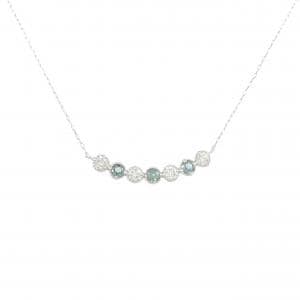 PT900 アレキサンドライト ネックレス 0.19CT