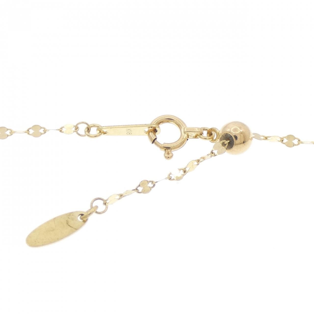 K18YG chain necklace
