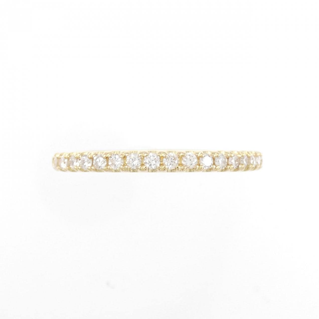 [Remake] K18YG Half Eternity Diamond Ring 0.20CT