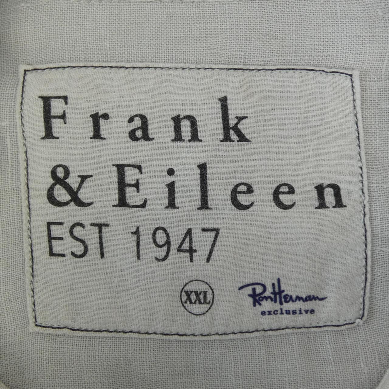 フランクアンドアイリーン FRANK&EILEEN シャツ