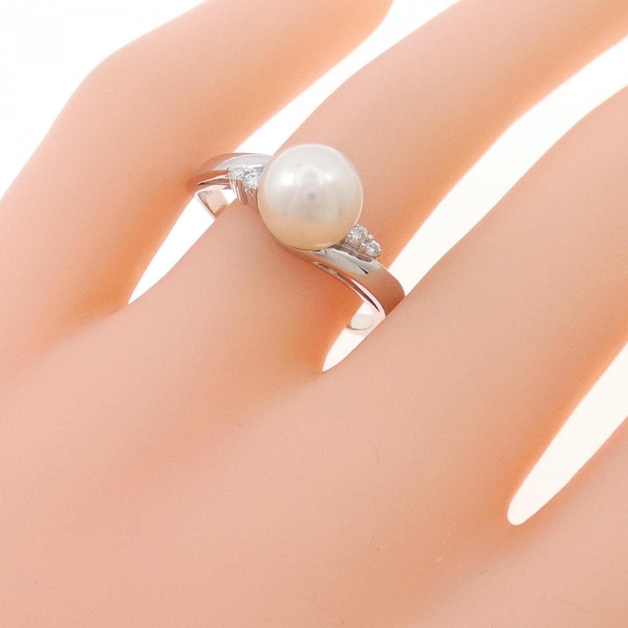 PT900 アコヤパール リング 8mm