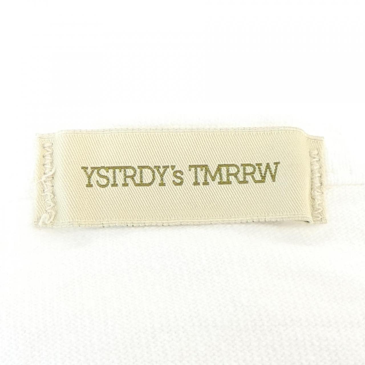 イエスタデイズトゥモロー YSTRDY'S TMRRW Tシャツ