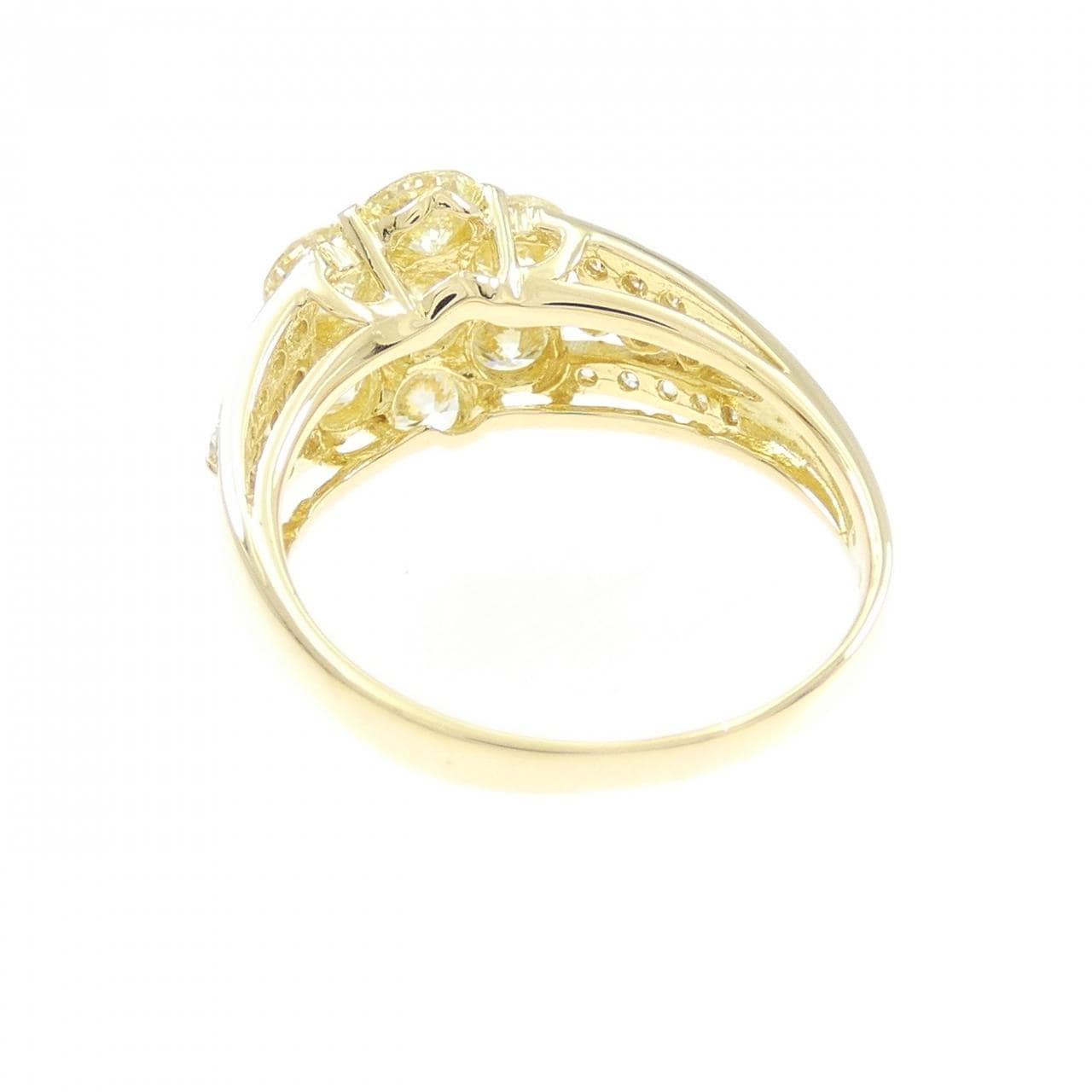 K18YG ダイヤモンド リング 2.00CT