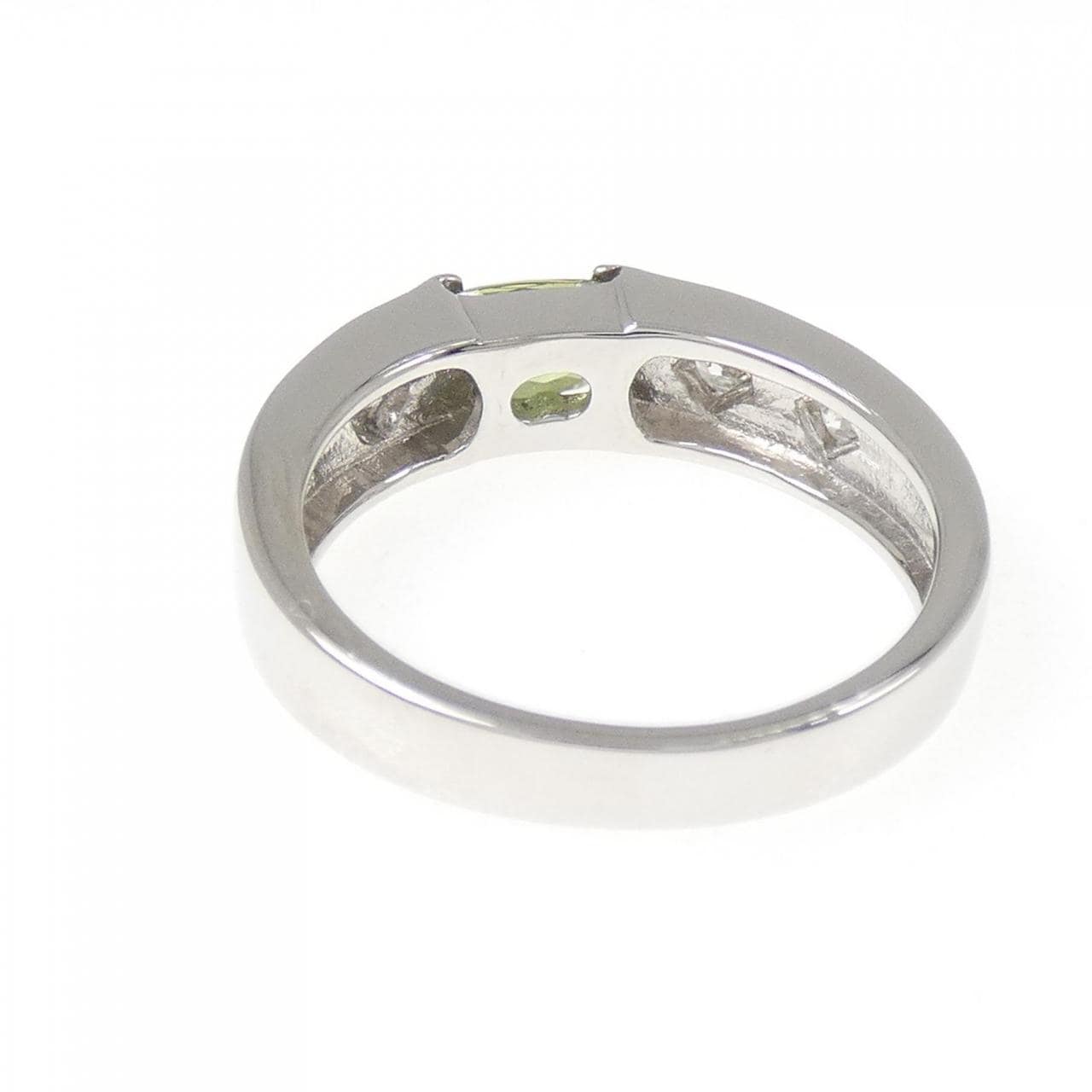 PT950 ガーネット リング 0.610CT