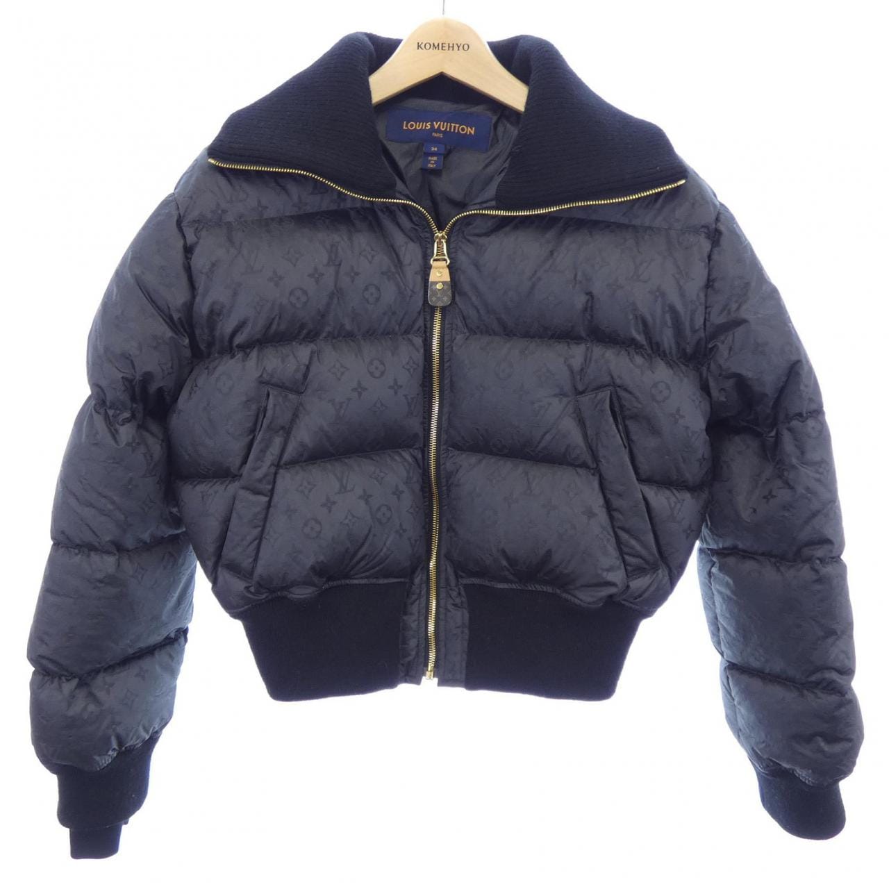 ルイヴィトン LOUIS VUITTON クロップドモノグラムパファジャケット FQOW15CAR ブルゾン