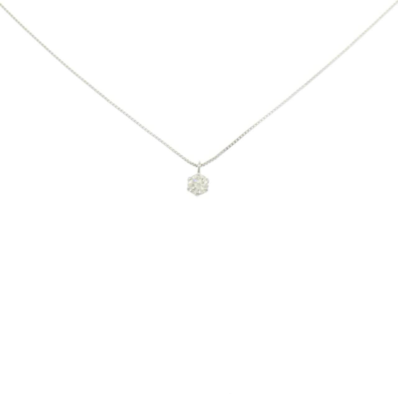 PT900/PT850 ダイヤモンド ネックレス 0.112CT