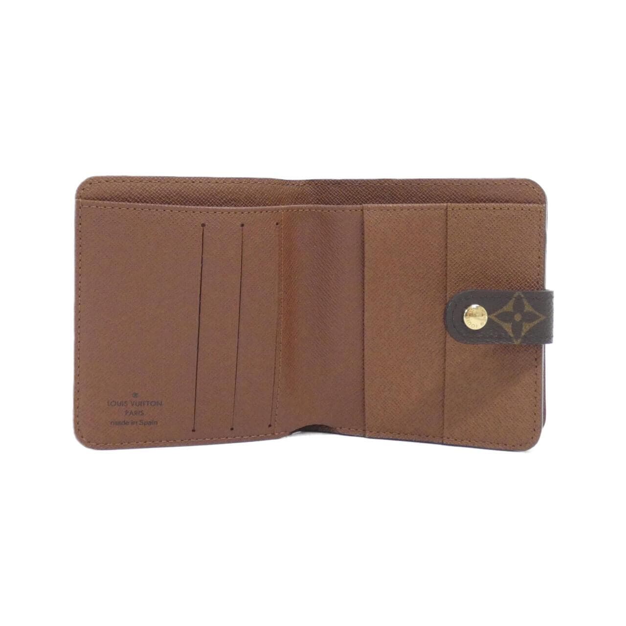 LOUIS VUITTON Monogram短款拉链钱包 M61667