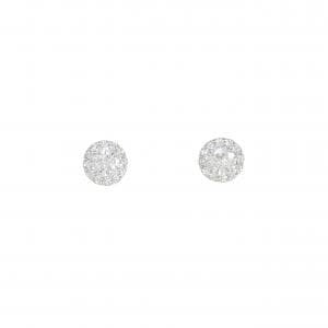 【リメイク】PT900/ST ダイヤモンド ピアス 0.221CT 0.226CT E VS1 VG
