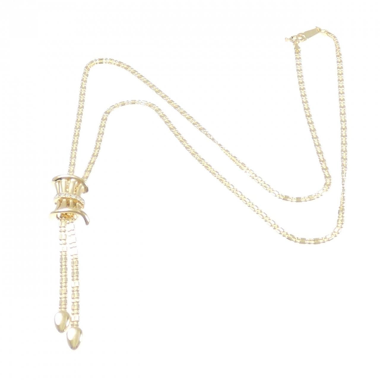 ギンザ タナカ ダイヤモンド ネックレス 0.09CT