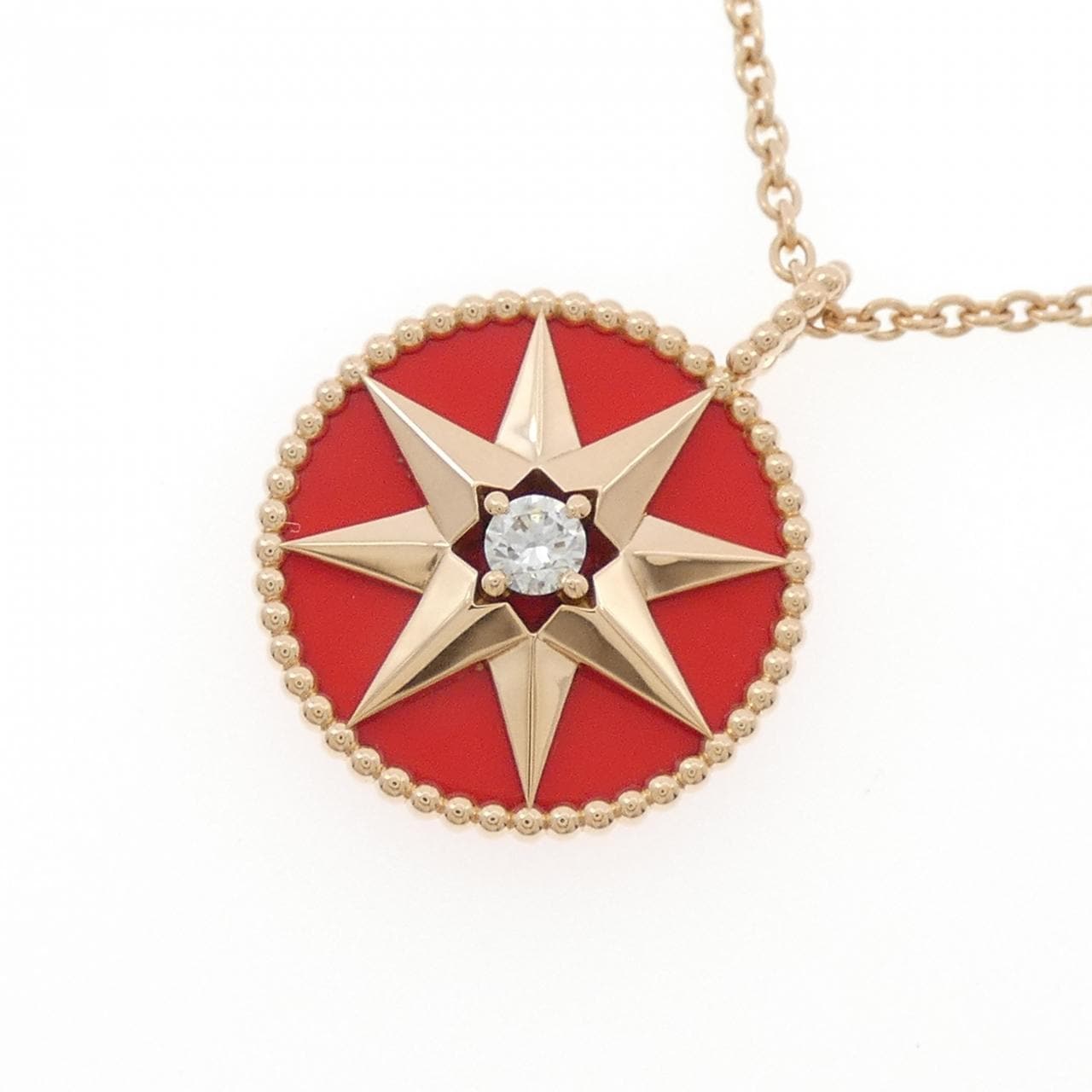 クリスチャンディオール ダイヤモンド ネックレス