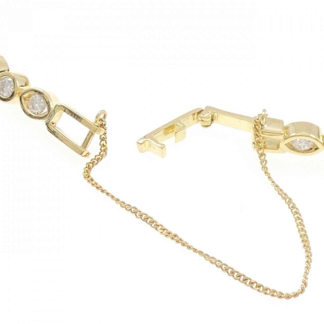 K18YG ダイヤモンド ブレスレット 2.6CT