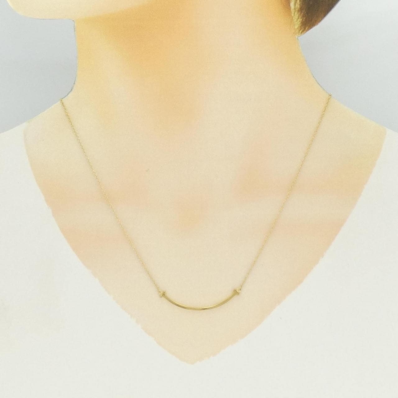 ティファニー Tスマイル スモール ネックレス