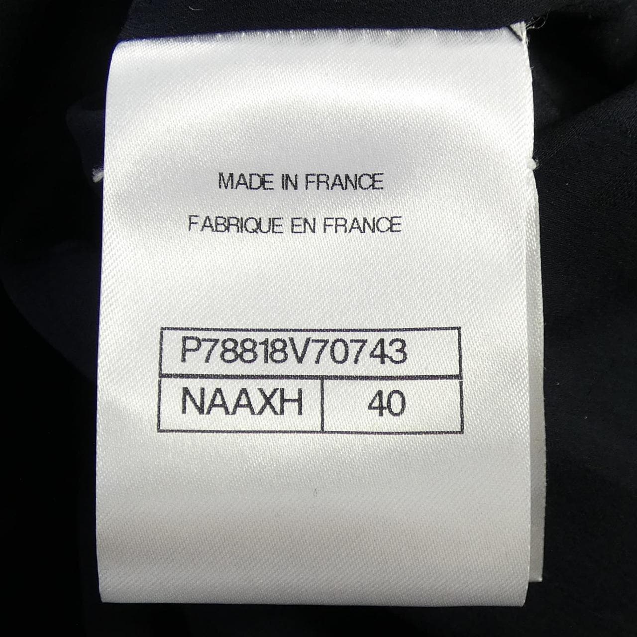 シャネル CHANEL LOOK27 P78818V70743 ジャケット