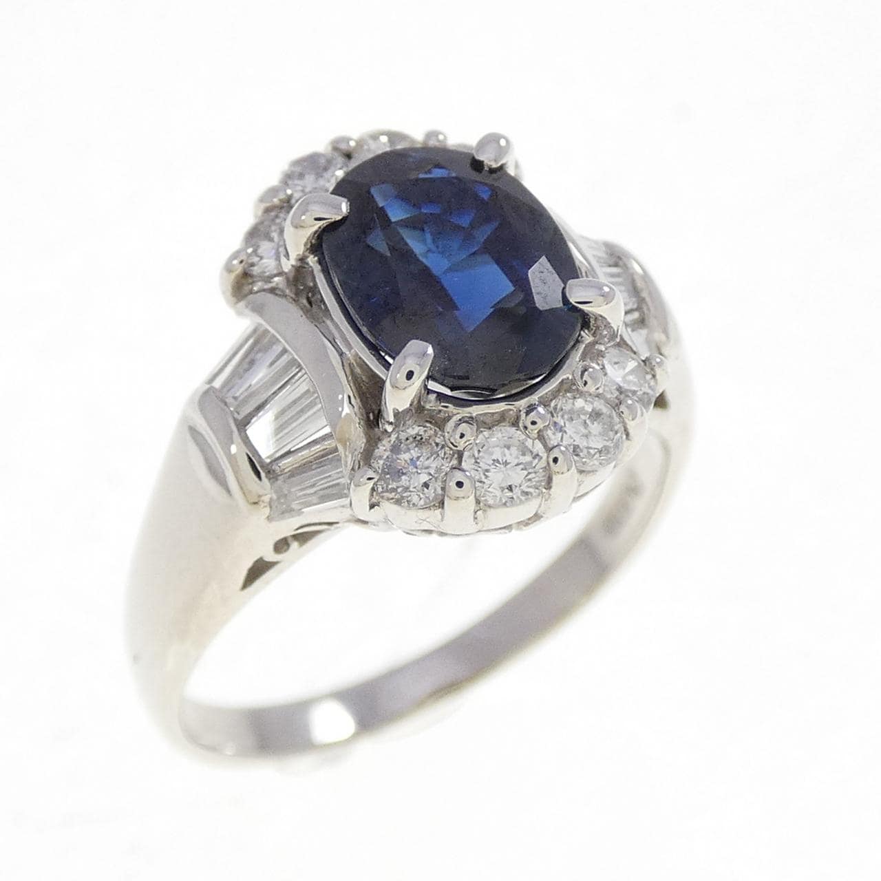 PT900 サファイヤ リング 1.56CT