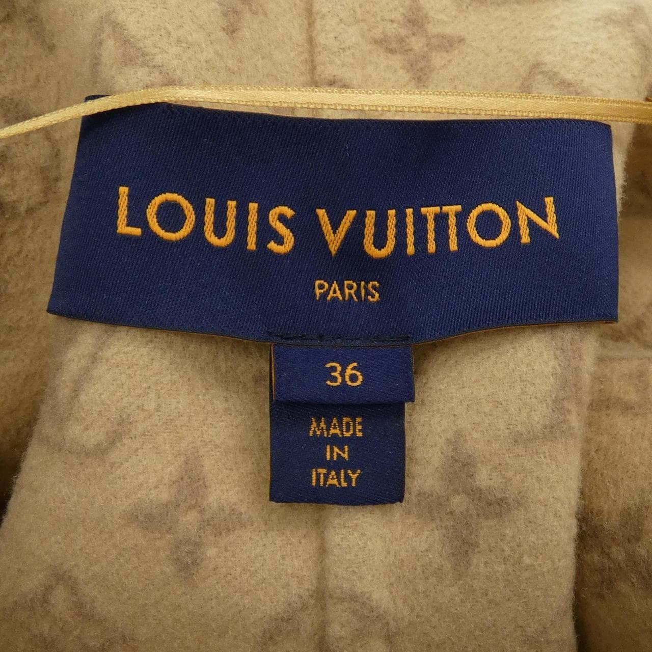 ルイヴィトン LOUIS VUITTON シグネチャーダブルフェイスフーデッドラップコート FNCO20QWE コート