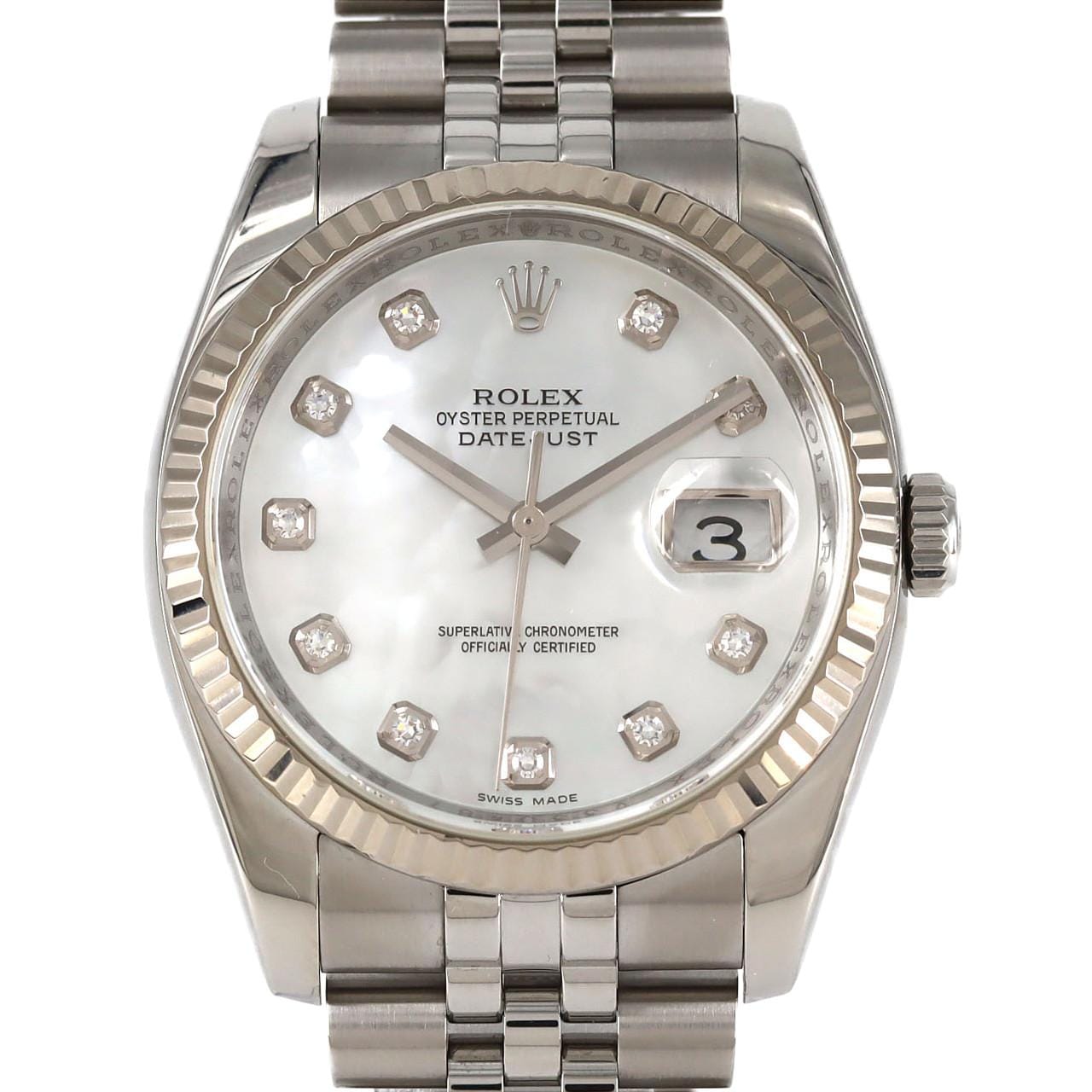 ROLEX Datejust 116234NG SSxWG Automatic V-Serial