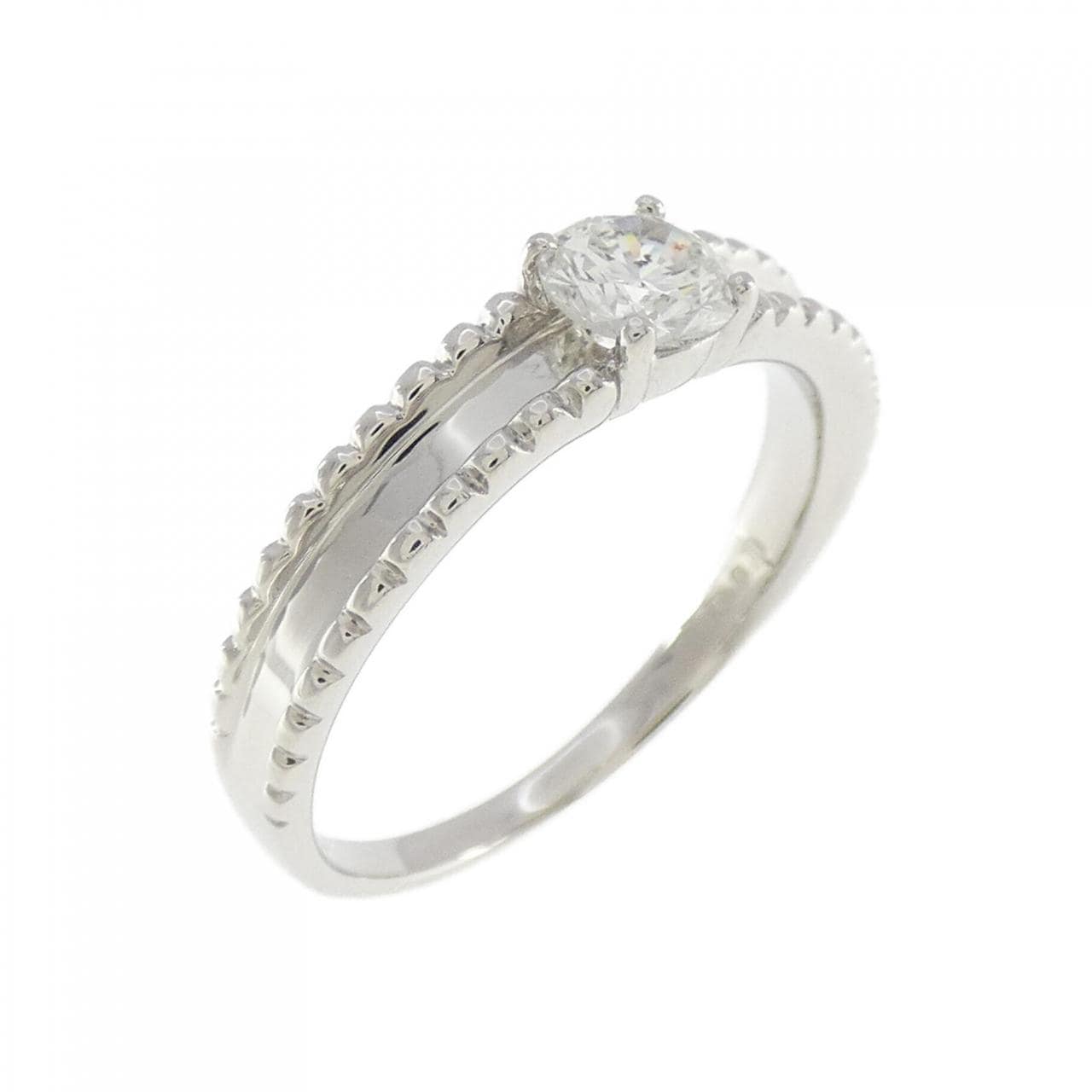 PT ダイヤモンド リング 0.398CT