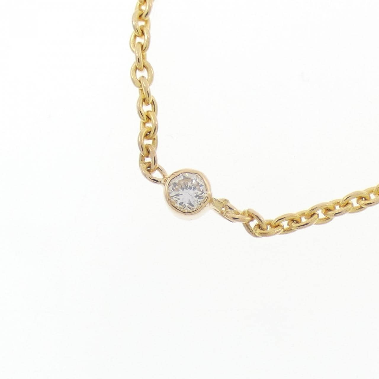 750YG ダイヤモンド ネックレス