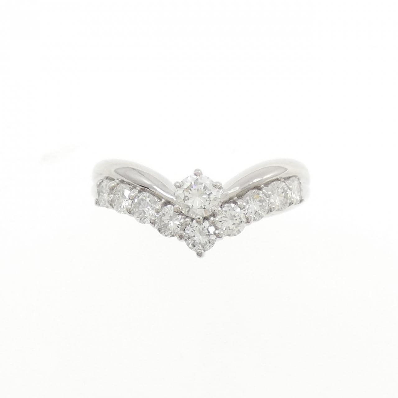 PT900 ダイヤモンド リング 0.75CT