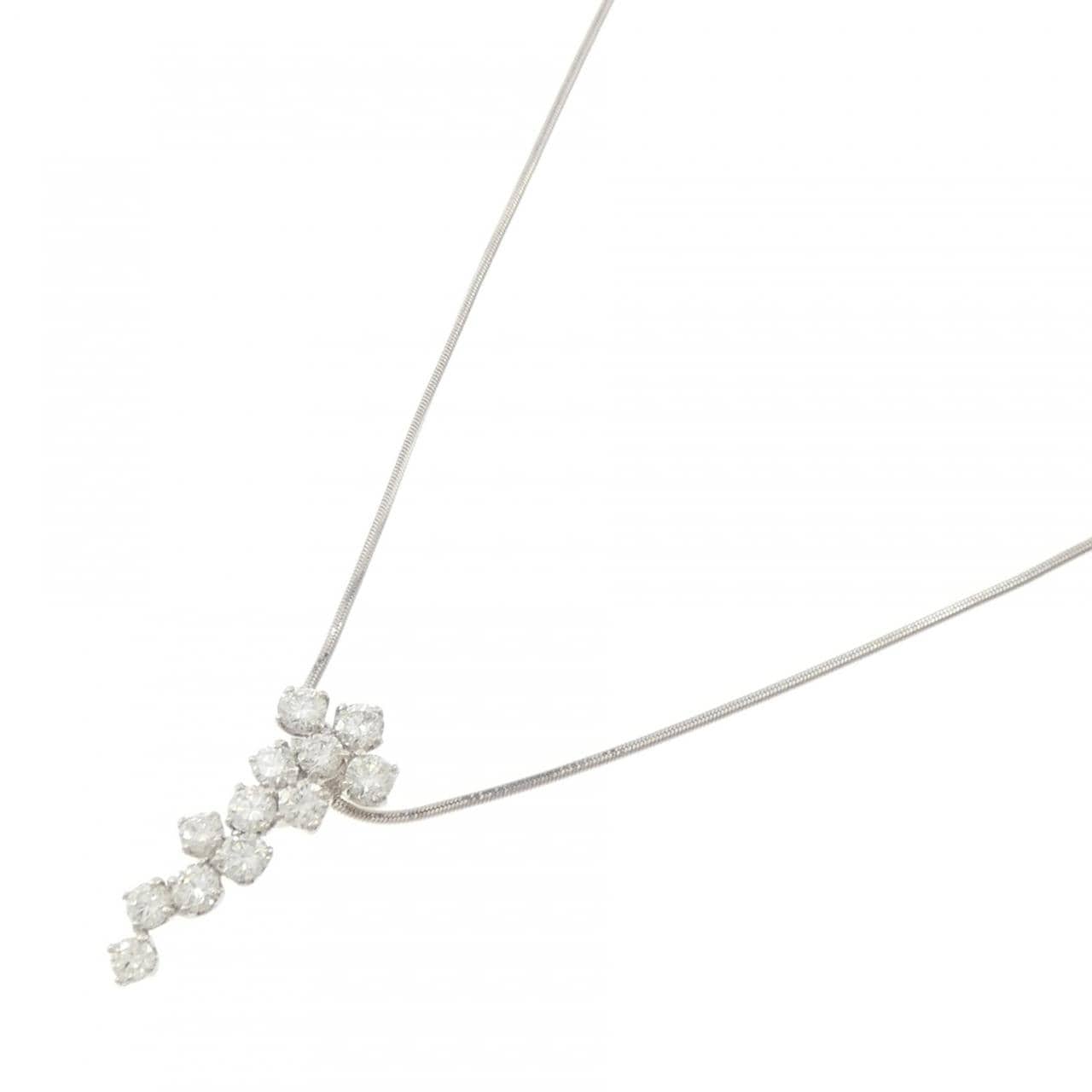 PT900/PT850 ダイヤモンド ネックレス 2.000CT