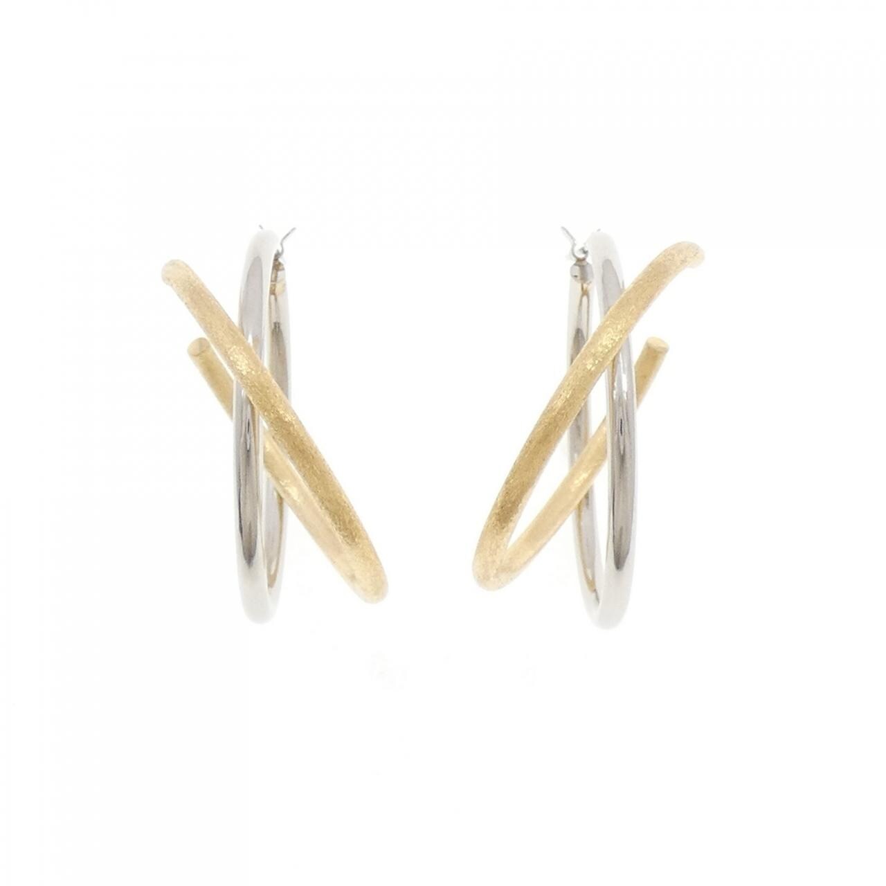 [BRAND NEW] PT900/K18YG earrings