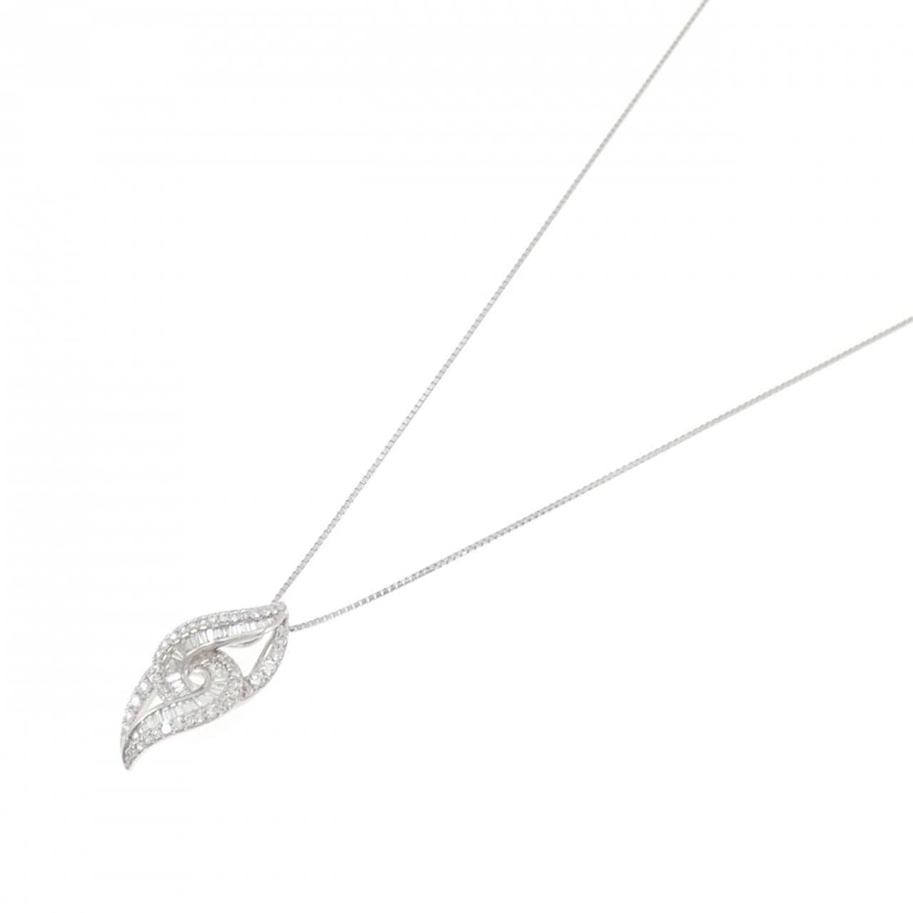 PT900/PT850 ダイヤモンド ネックレス 0.51CT