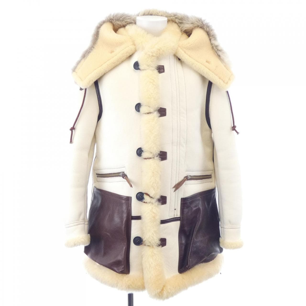 ザフュー THE FEW B-7 AERO LEATER ムートンコート