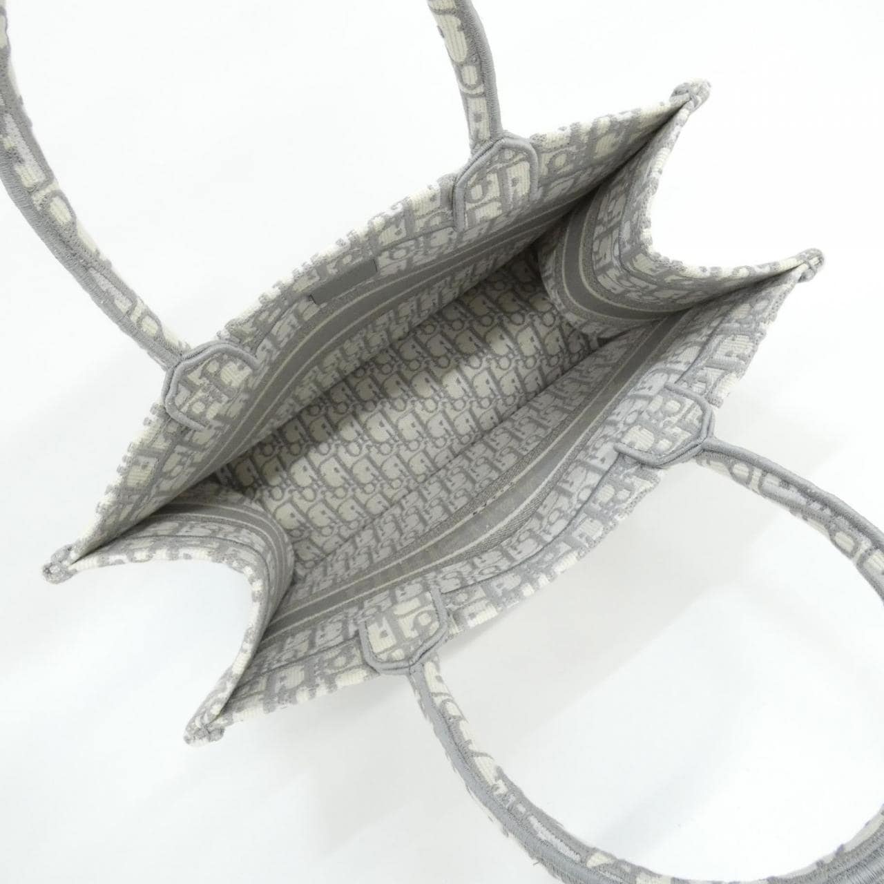 クリスチャンディオール DIOR OBLIQUE ディオール ブック トート ミディアム M1296ZRIW バッグ