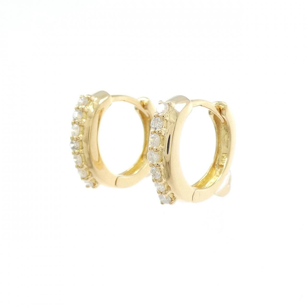 K18YG ダイヤモンド ピアス 0.20CT