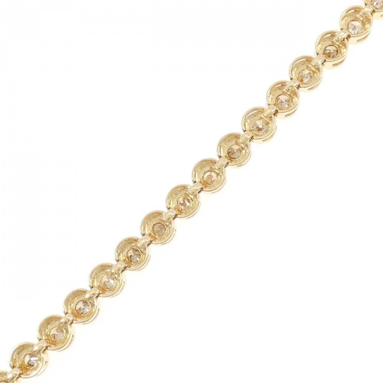 K18YG ダイヤモンド ブレスレット 2.00CT