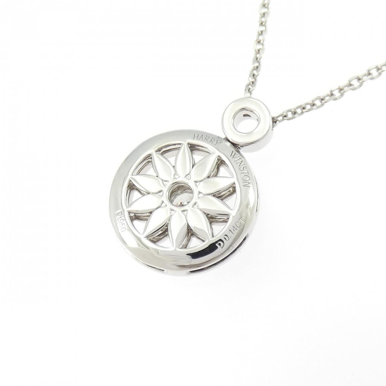 ハリーウィンストン ウィンストン ゲート ネックレス 0.14CT