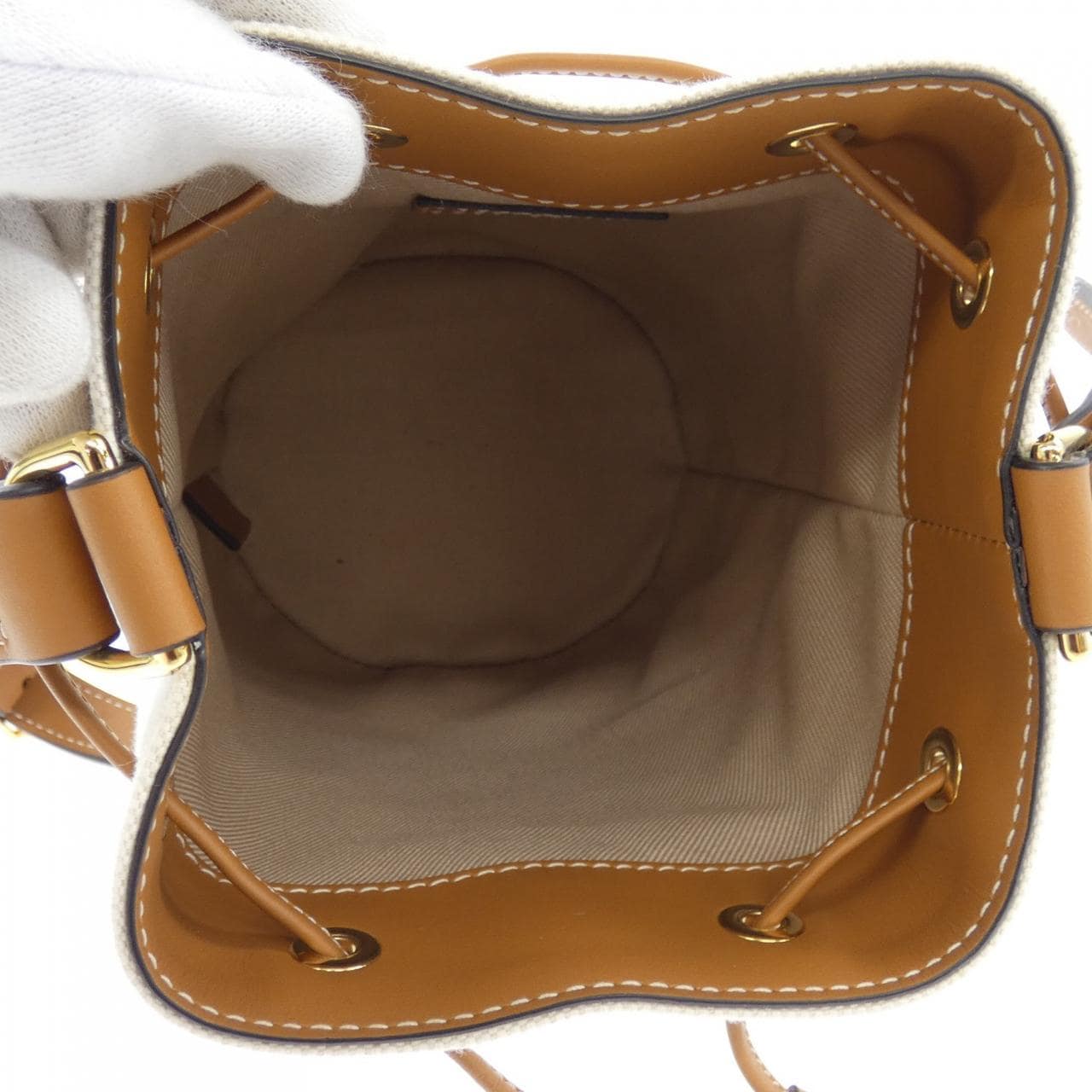 バーバリー BURBERRY MINI CANVAS BUCKET 80846141 BAG