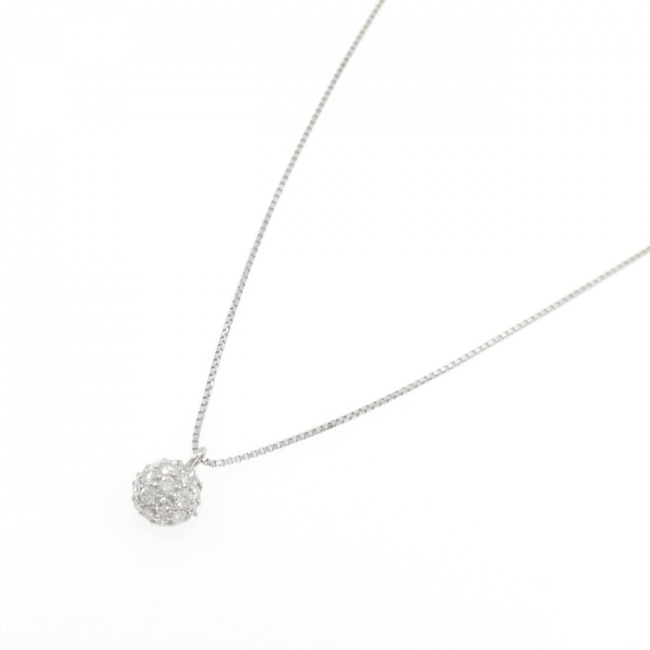 PT900/PT850 ダイヤモンド ネックレス 0.50CT