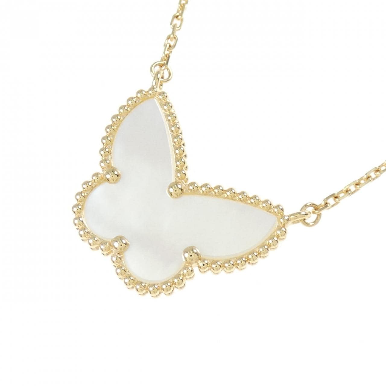 Van Cleef & Arpels Lucky Alhambra Papillon Necklace
