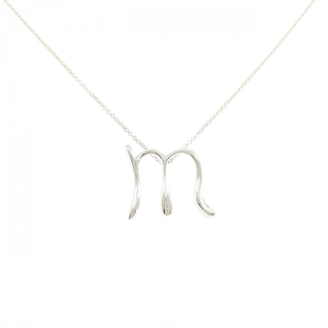 ティファニー レター ネックレス