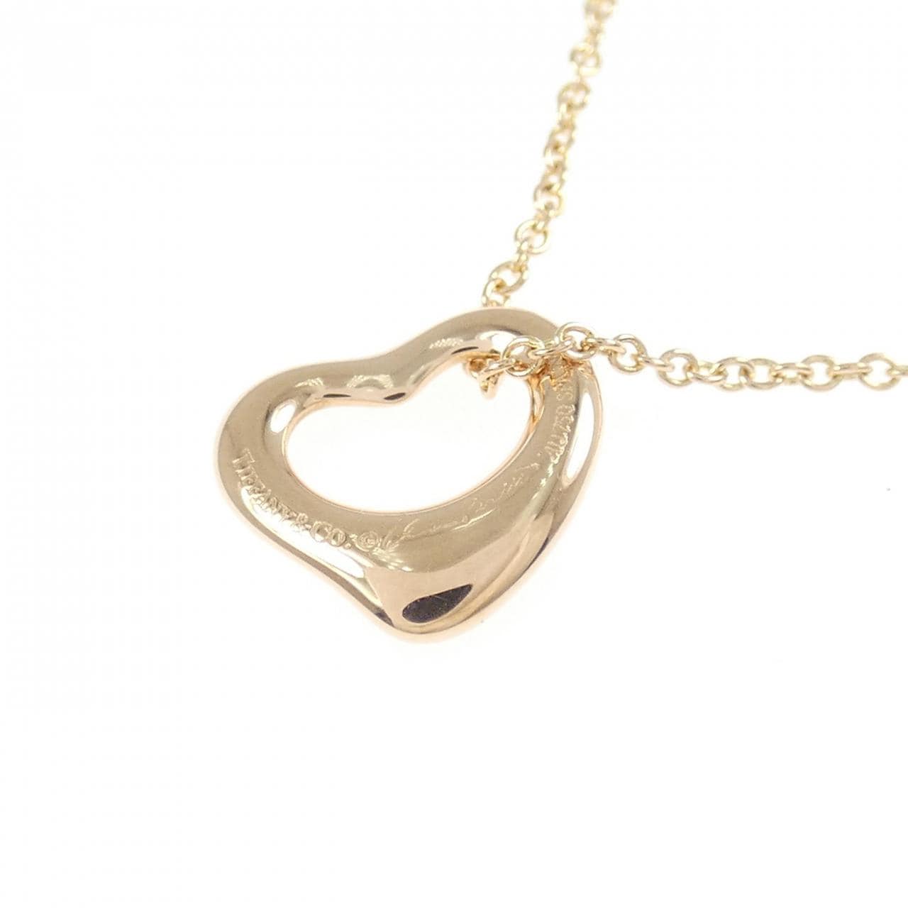 ティファニー オープンハート ネックレス