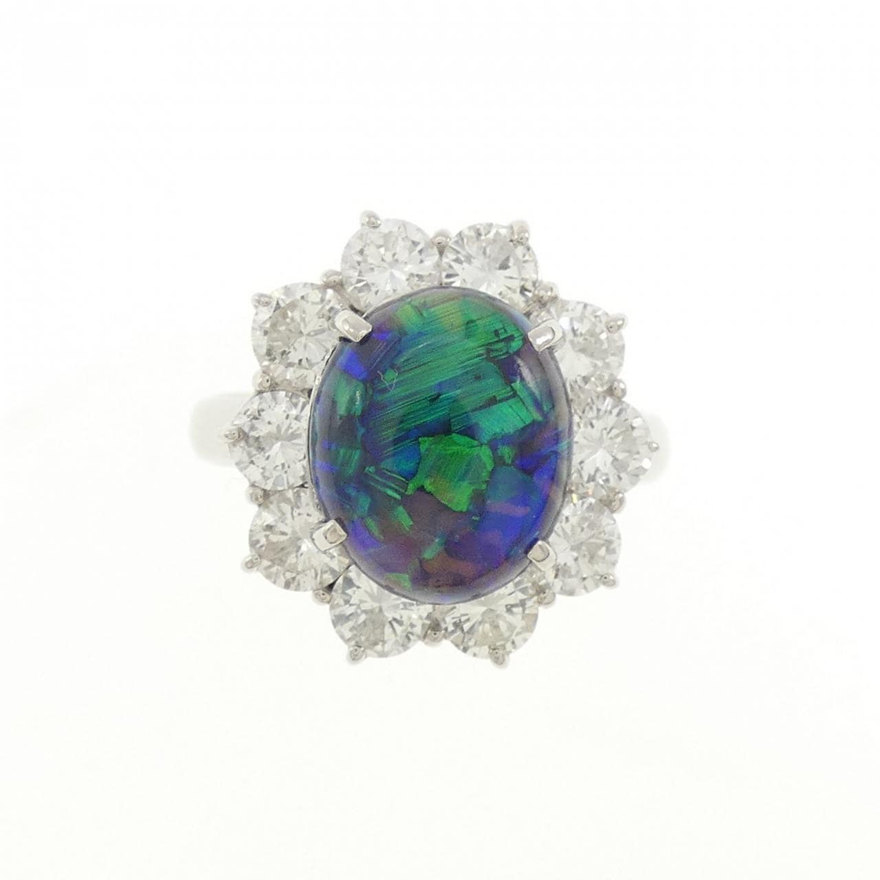 PT900 ブラックオパール リング 2.29CT