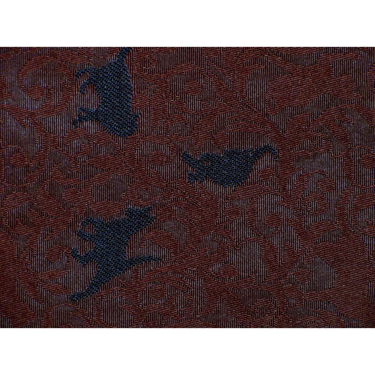 【新品】半幅帯　猫