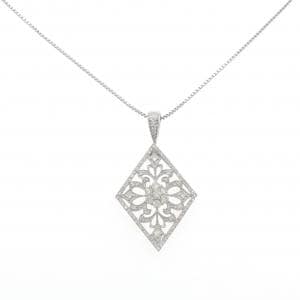 PT900/PT850 ダイヤモンド ネックレス 1.00CT