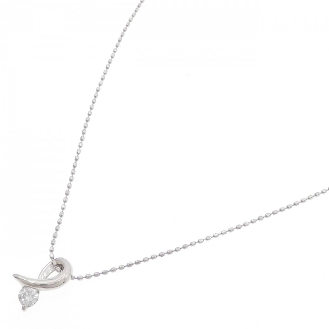 PT900/PT850 ダイヤモンド ネックレス 0.10CT