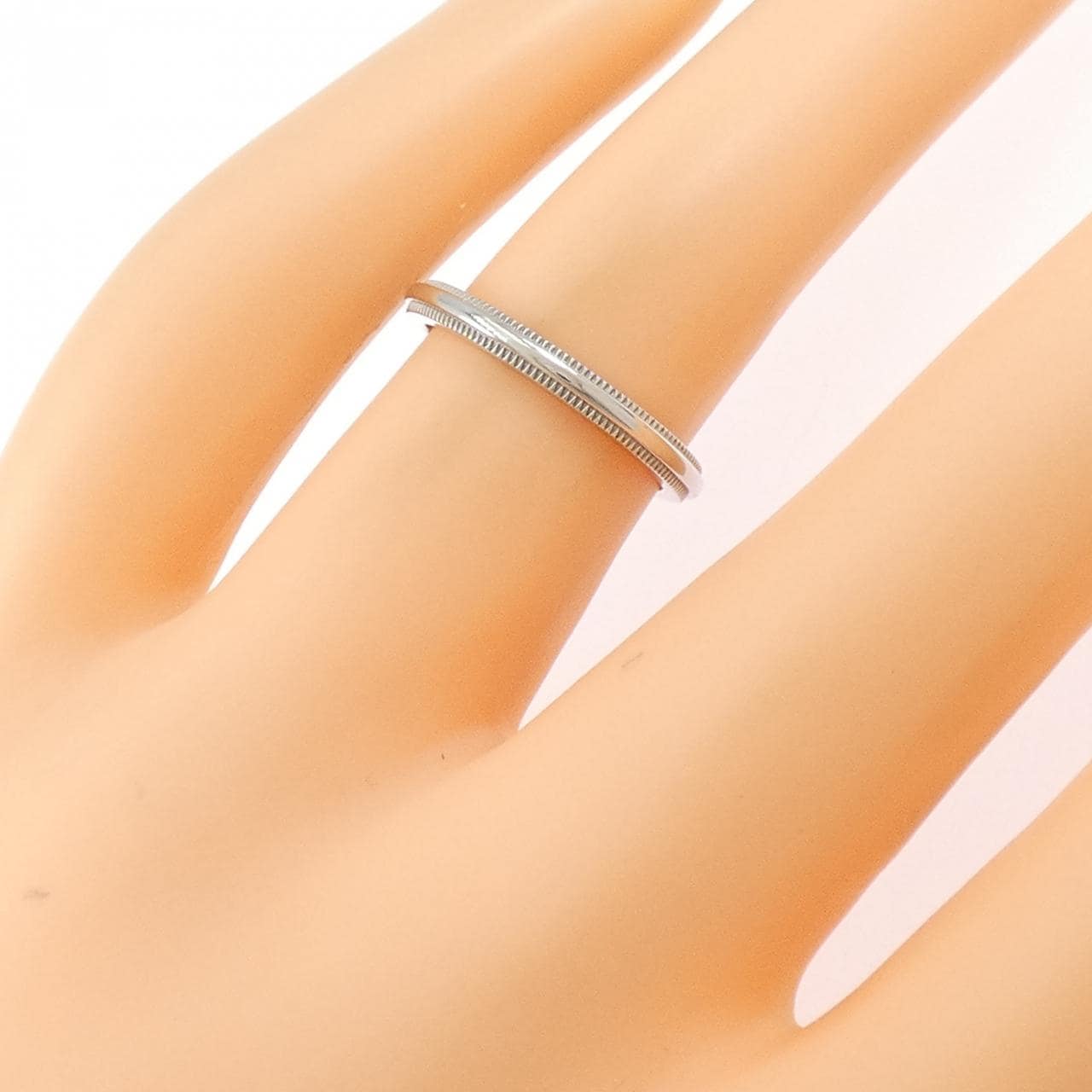 ティファニー ミルグレイン リング