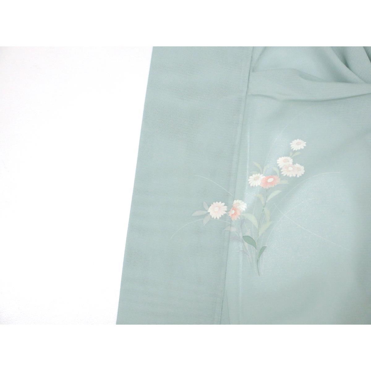 Single garment, komarugi homongi, Yuzen processing, blur dyeing