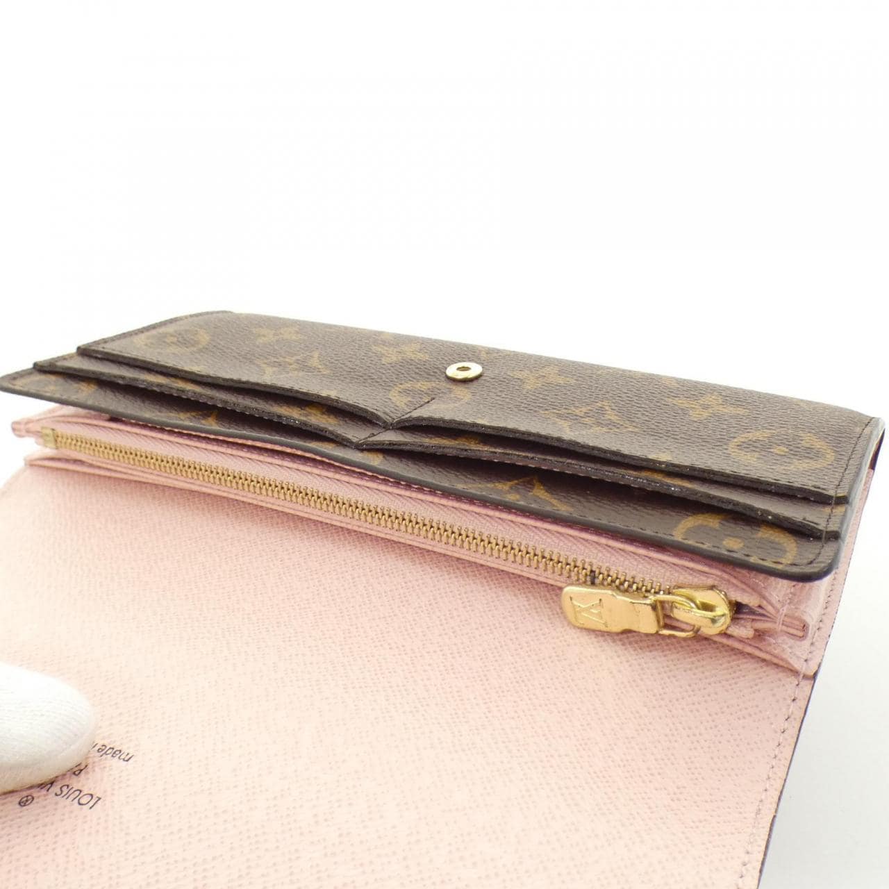 LOUIS VUITTON Monogram Portefeuille Sarah M62235 Wallet