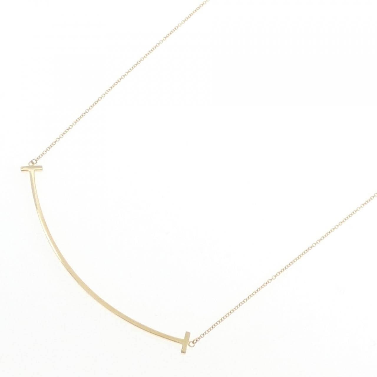 ティファニー Tスマイル ラージ ネックレス