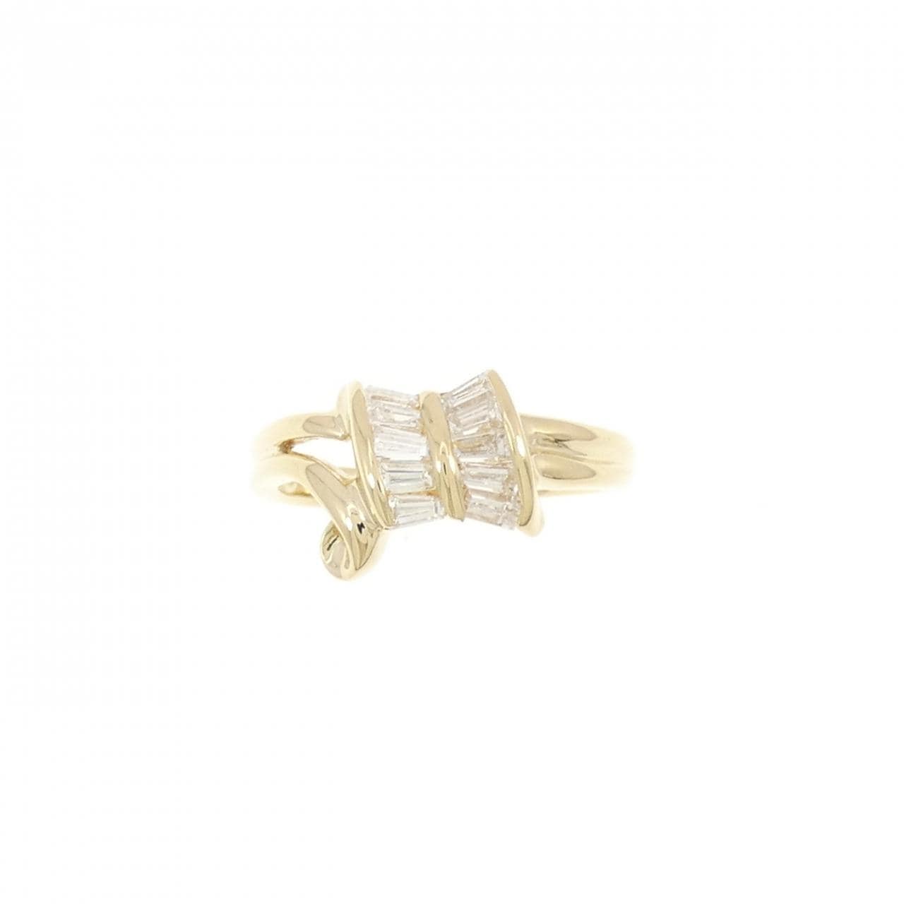 K18YG ダイヤモンド リング 0.50CT
