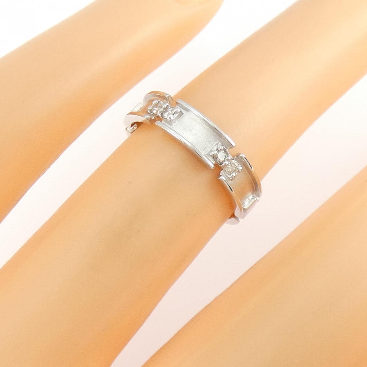 クミキョク ダイヤモンド リング 0.06CT