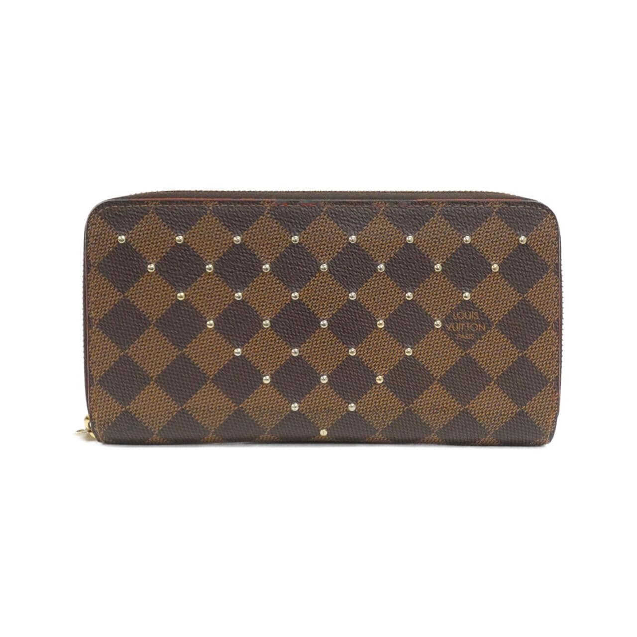 LOUIS VUITTON Damier（鑲釘）拉链錢包 N60122 錢包