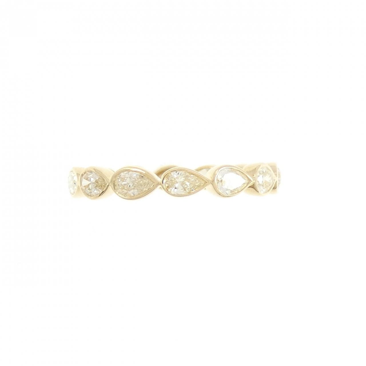 [BRAND NEW] K18YG Diamond Ring 1.27CT